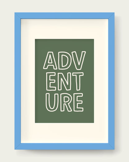 Olive-Green/Sky Blue+mount