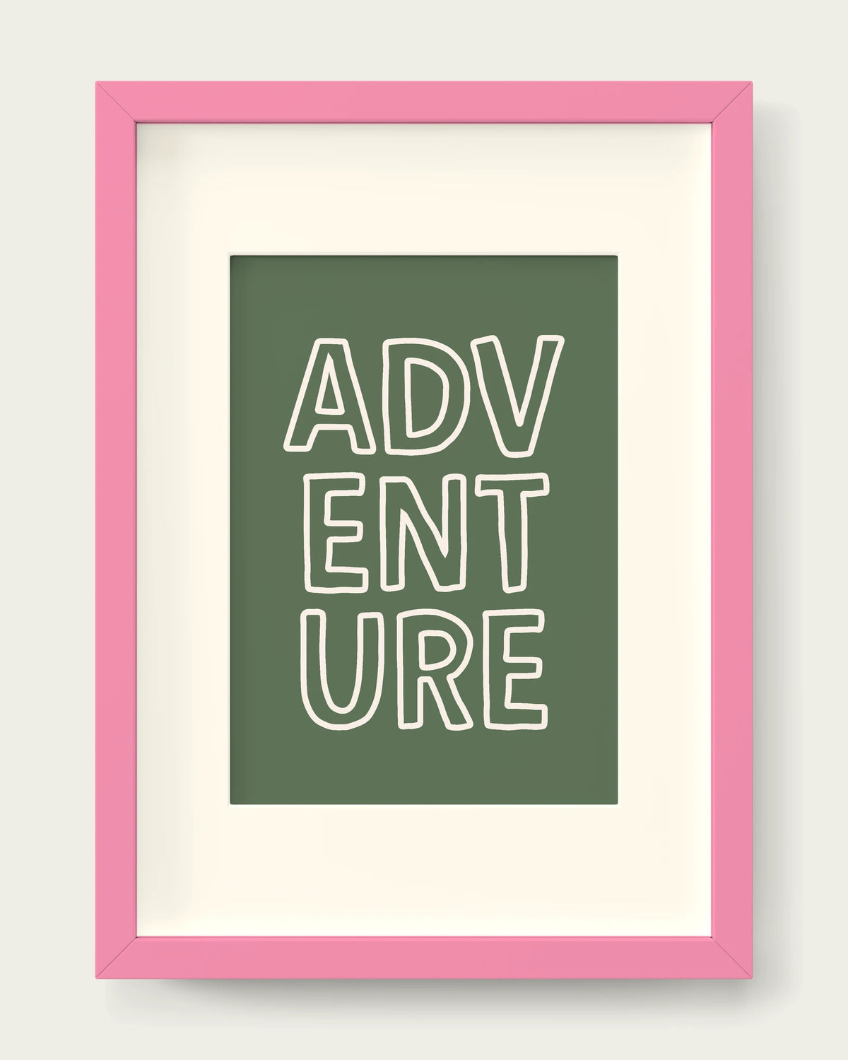 Olive-Green/Pink+mount