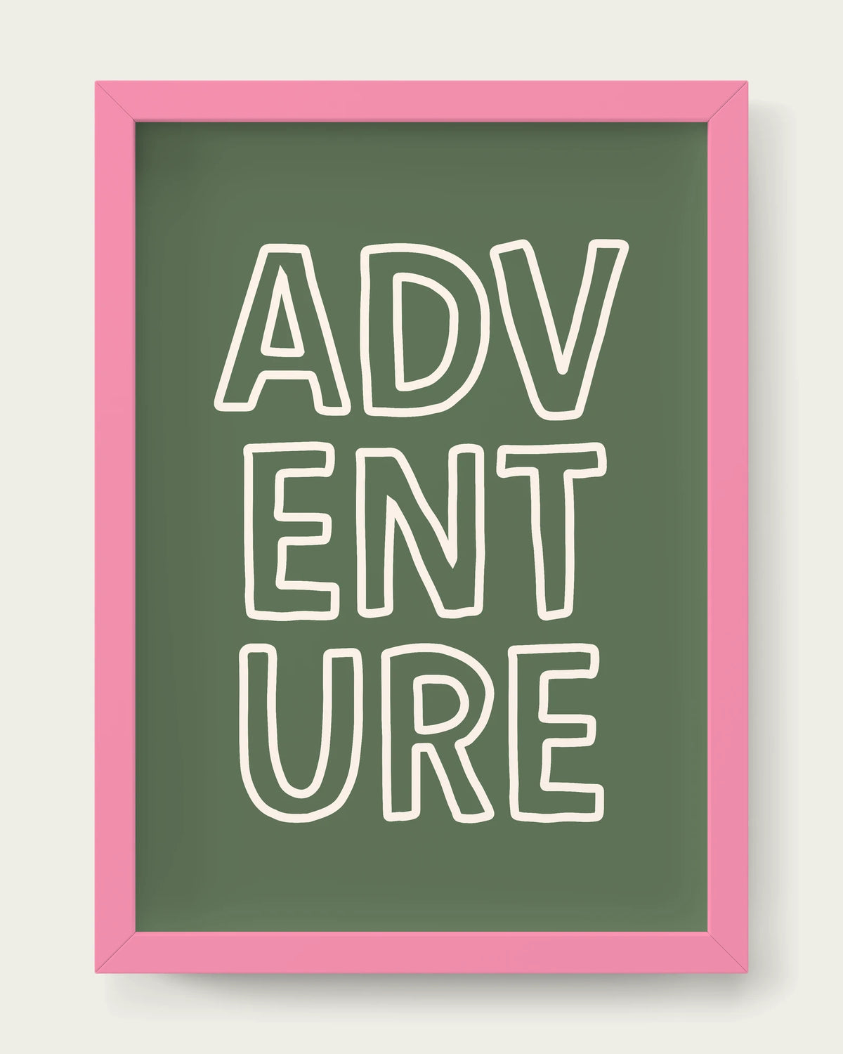 Olive-Green/Pink