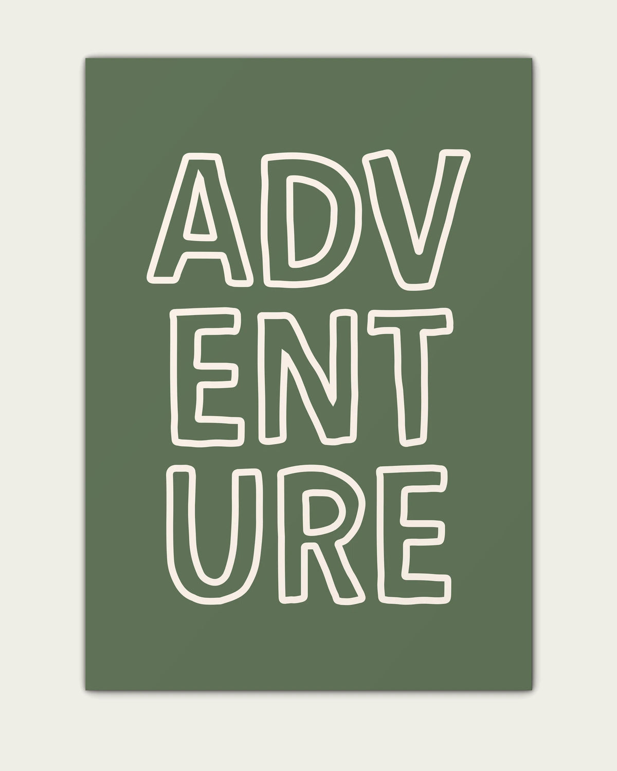Olive-Green/Unframed