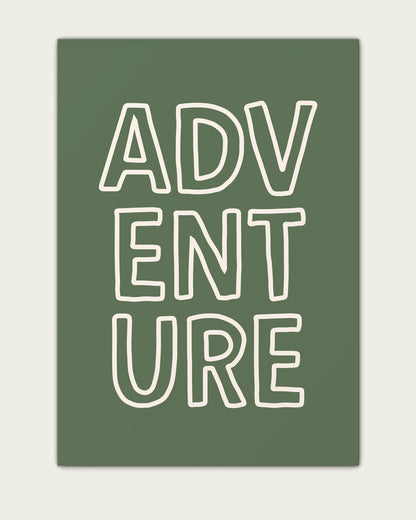 Olive-Green/Unframed