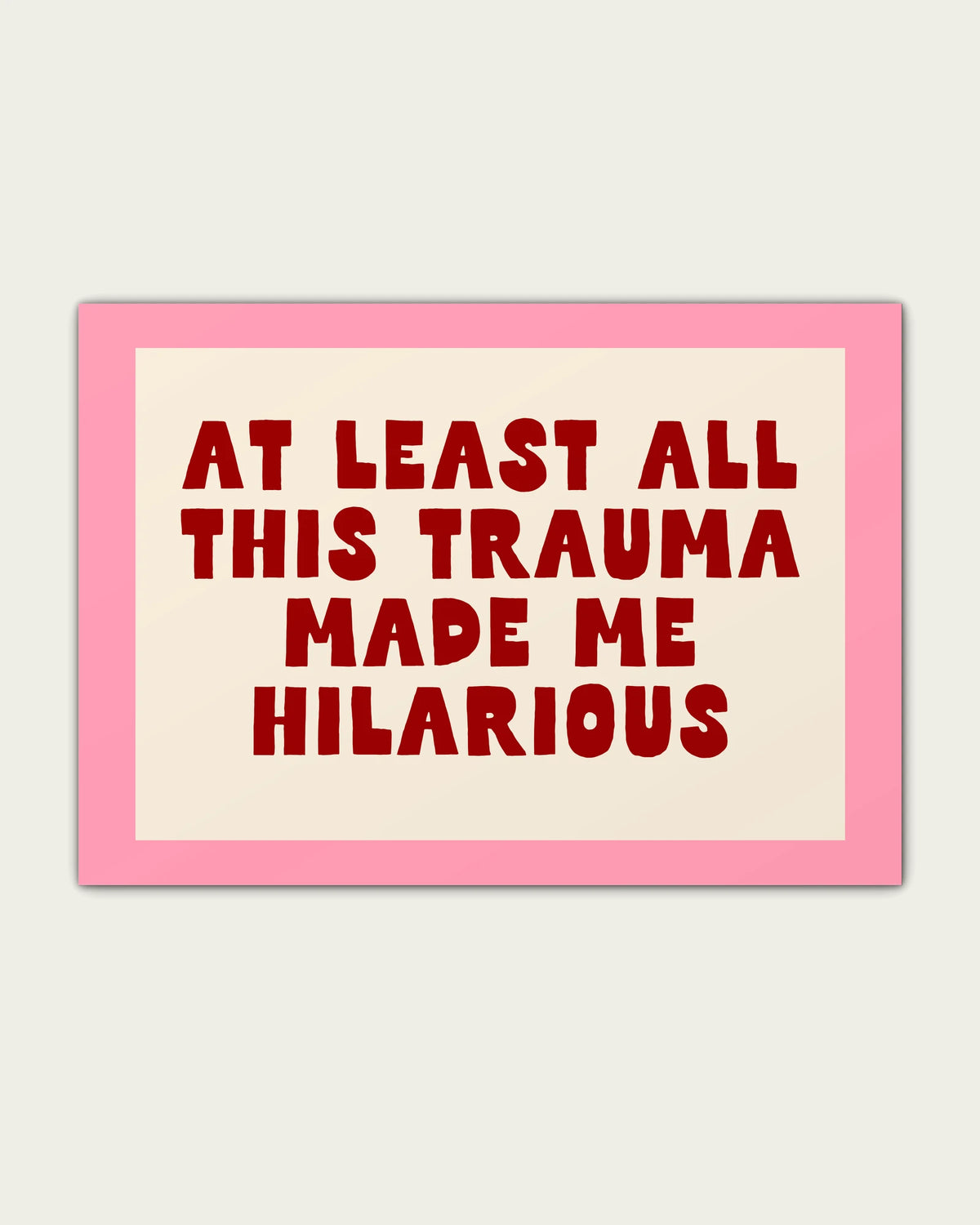 Cherry-&-Blush-Pink/Unframed