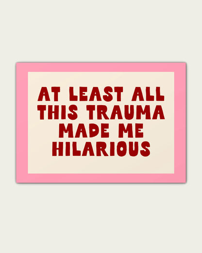 Cherry-&-Blush-Pink/Unframed