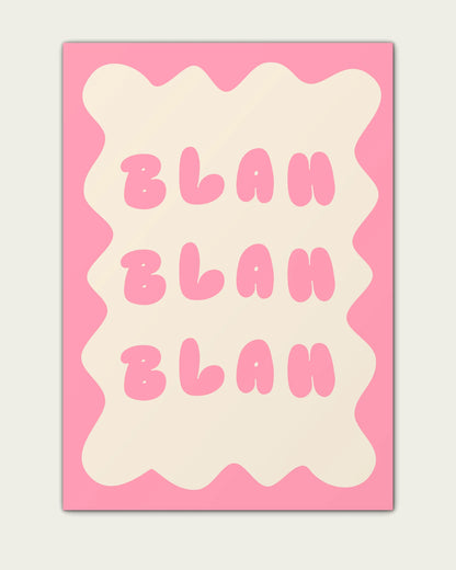 Blush-Pink/Unframed