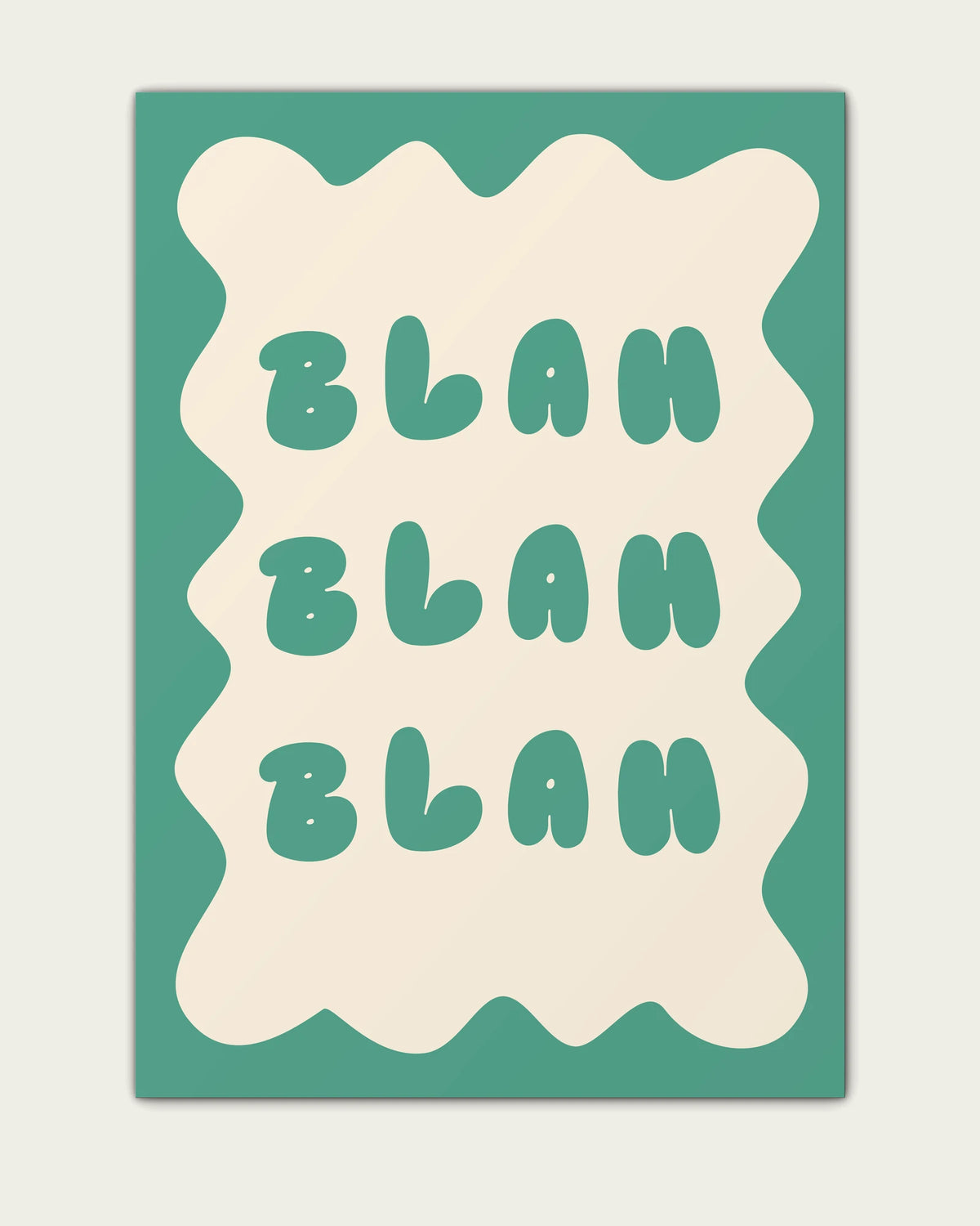 Vivid-Teal/Unframed