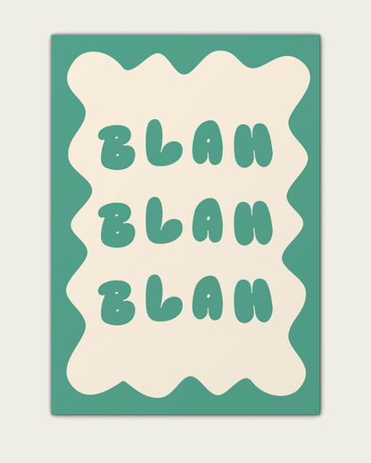 Vivid-Teal/Unframed