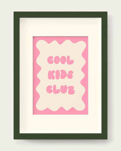 Blush-Pink/Dark Green+mount