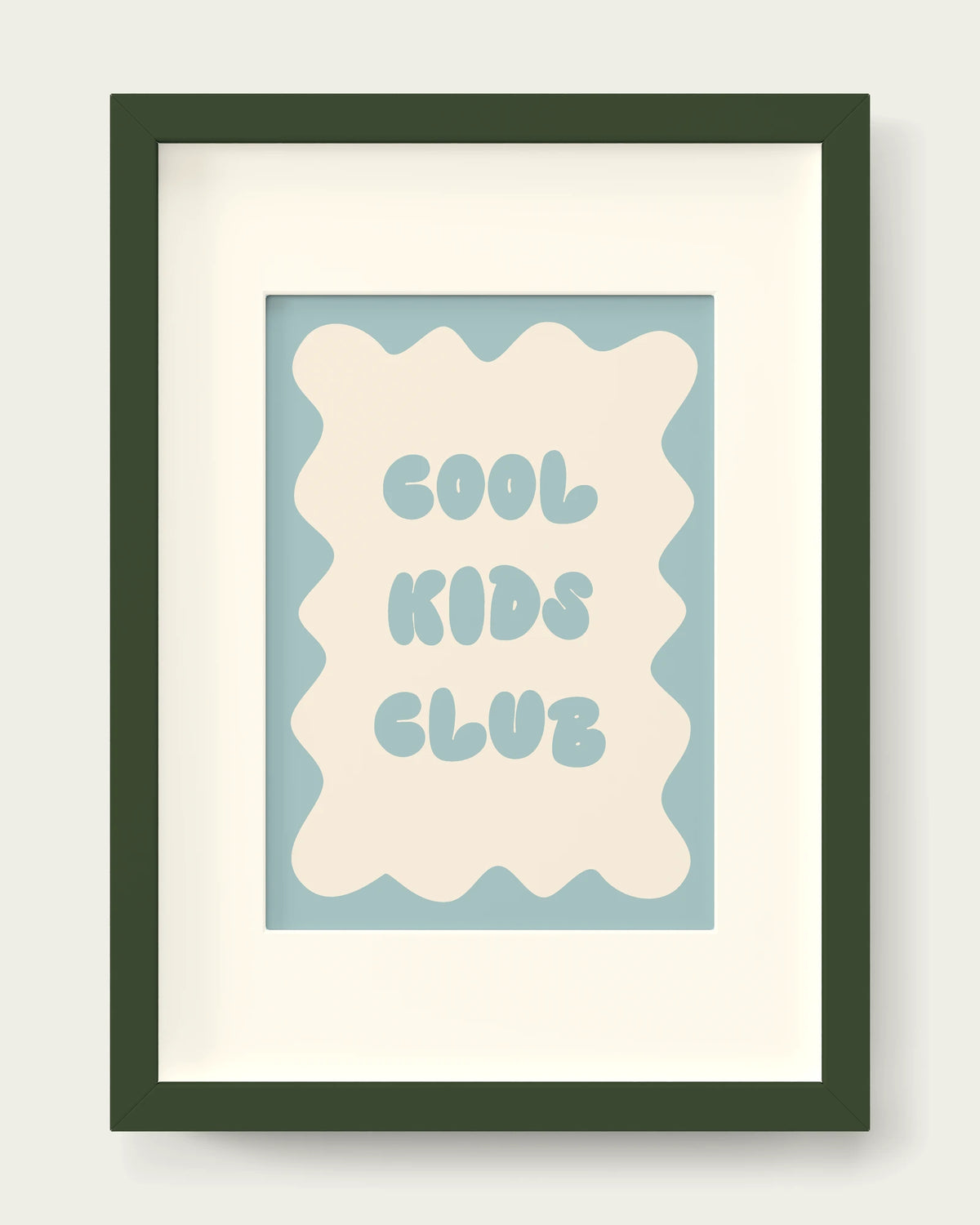 Seafoam/Dark Green+mount