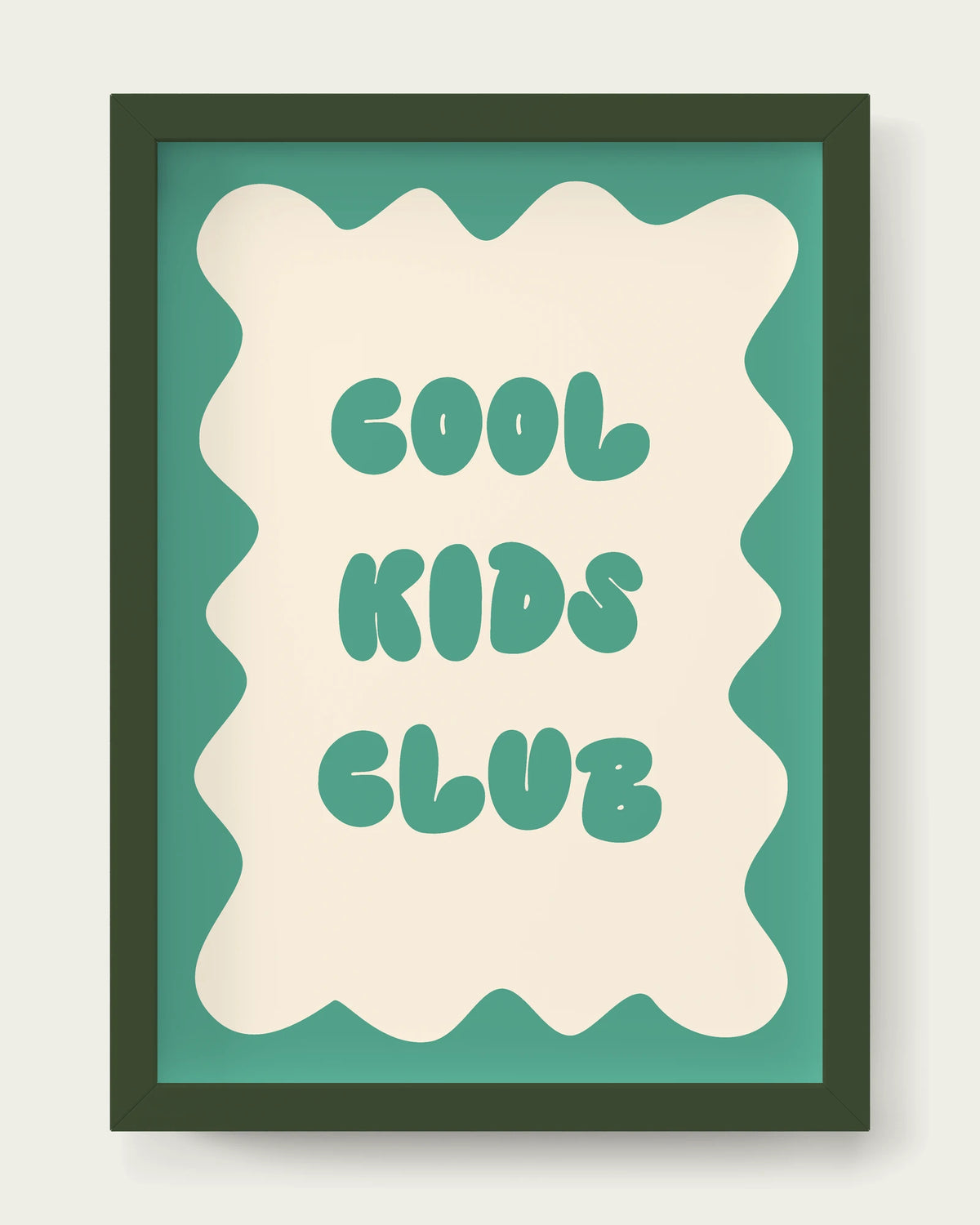 Vivid-Teal/Dark Green