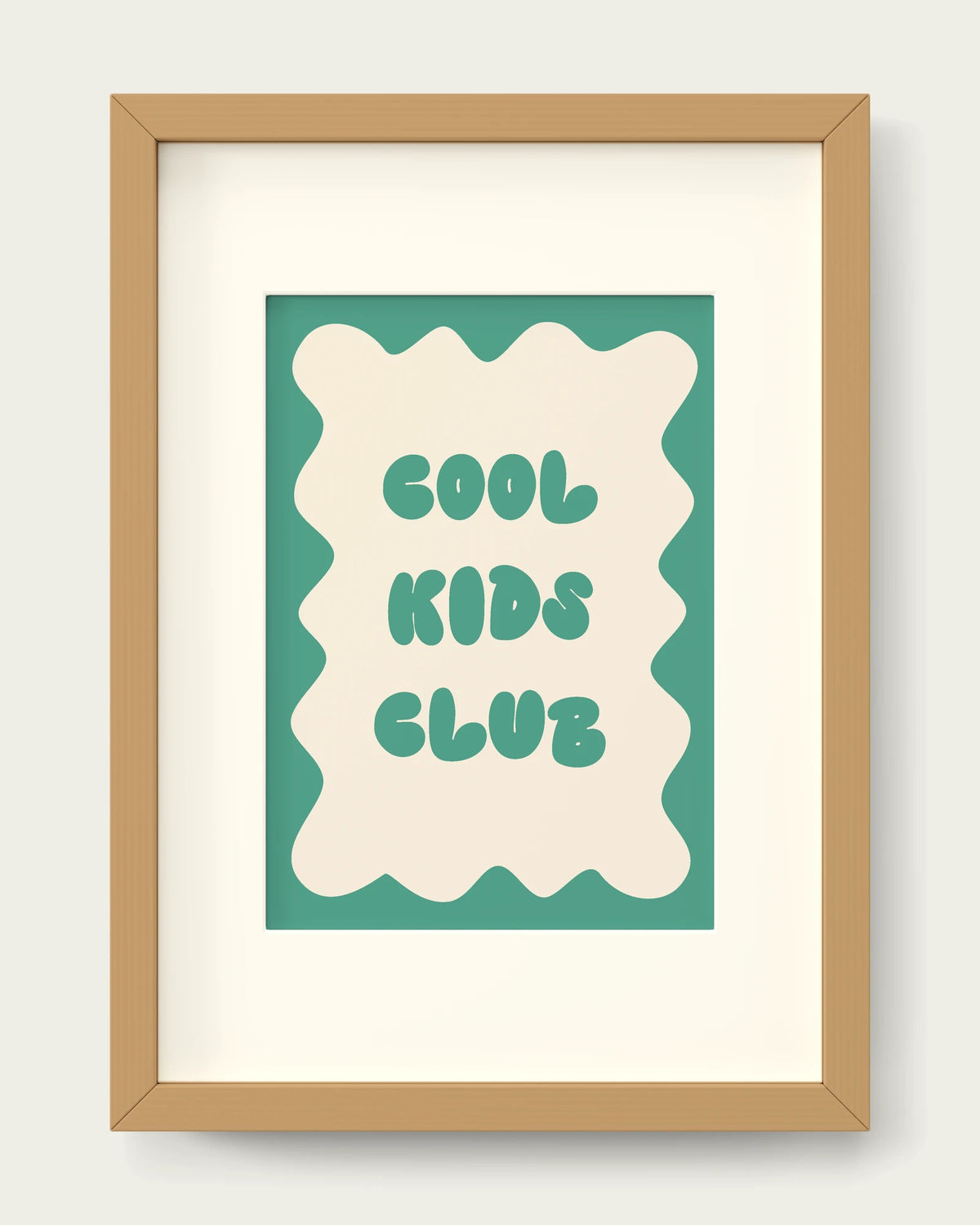 Vivid-Teal/Oak+mount