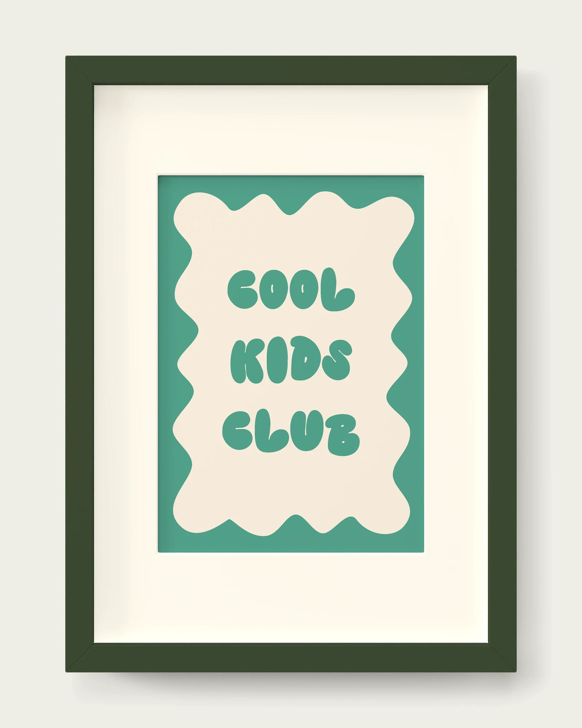 Vivid-Teal/Dark Green+mount