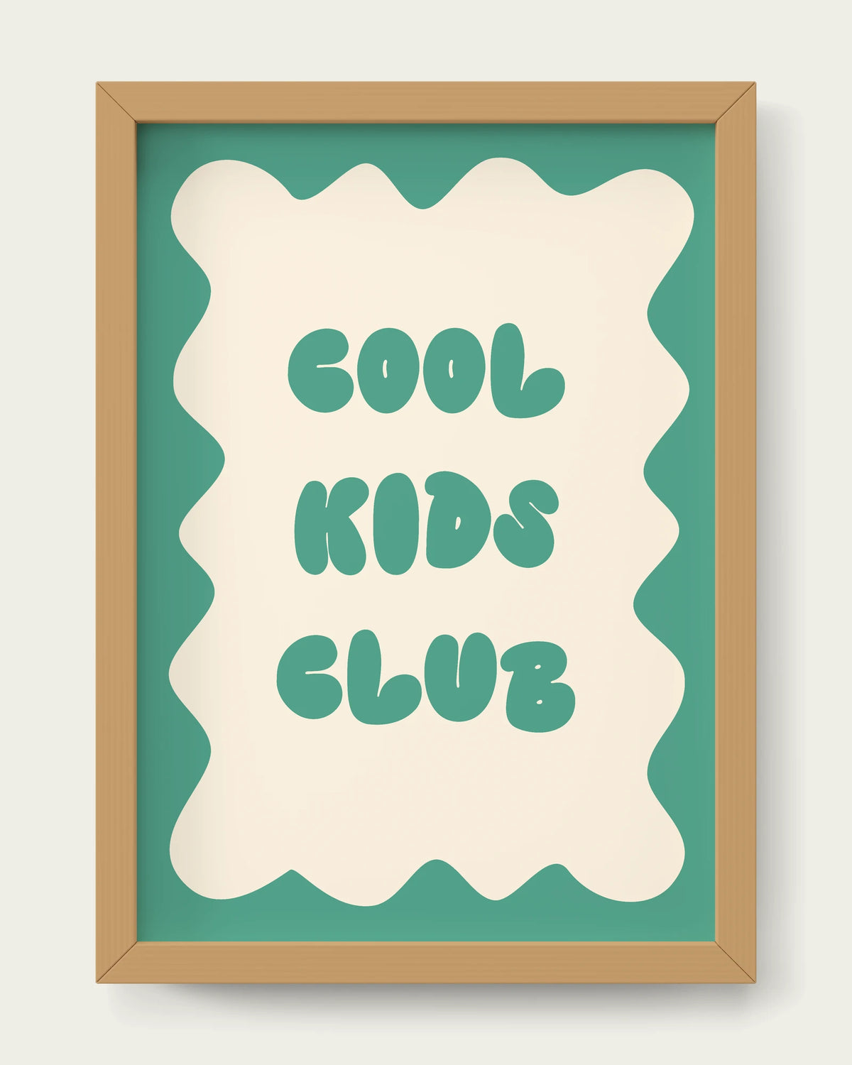 Vivid-Teal/Oak