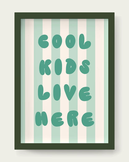 Peppermint/Dark Green