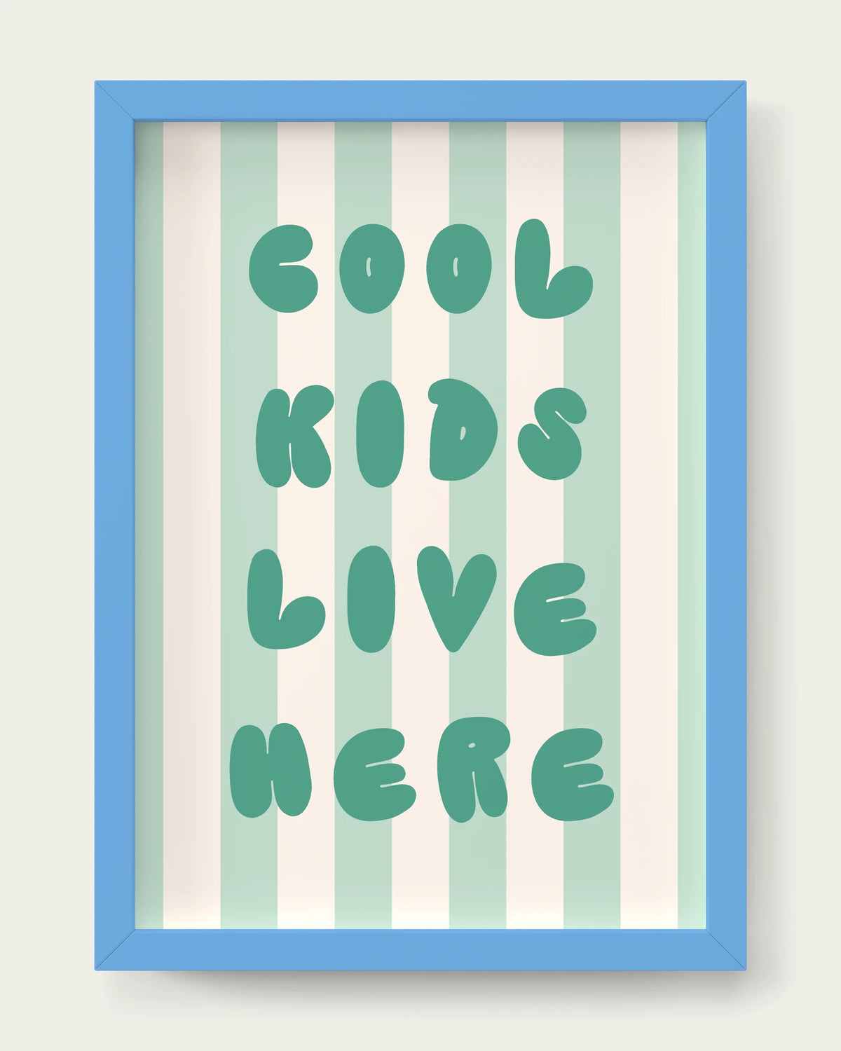 Peppermint/Sky Blue