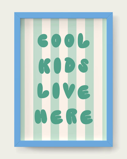 Peppermint/Sky Blue