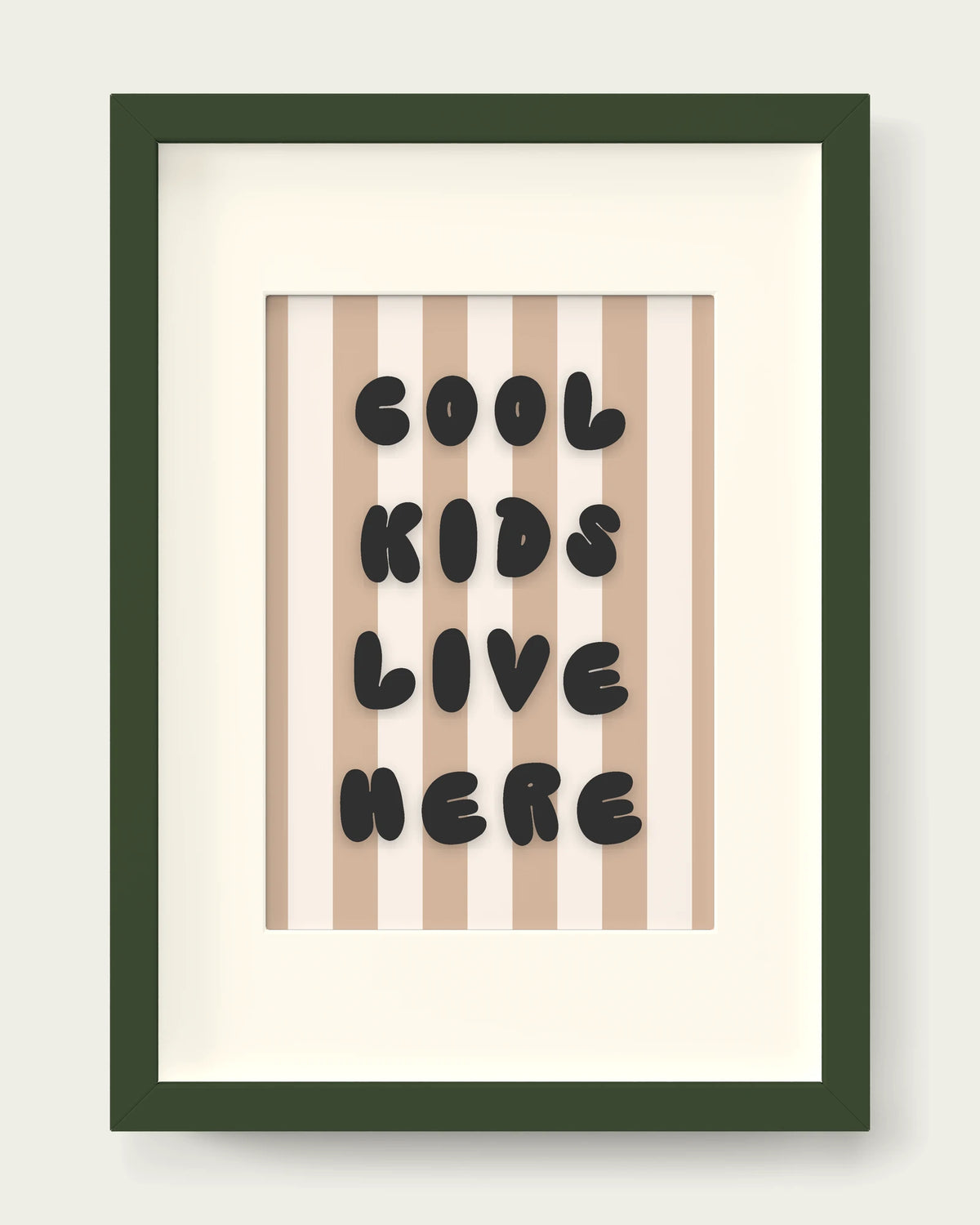 Toast/Dark Green+mount
