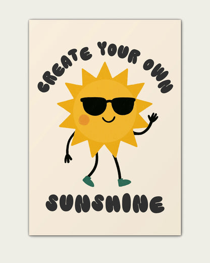 Black/Unframed