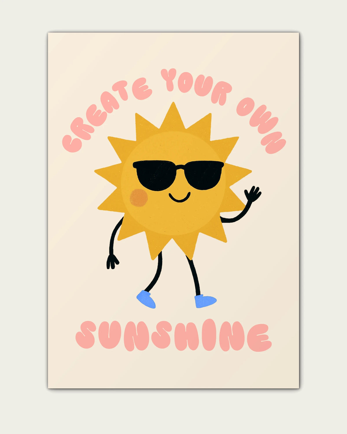 Peach/Unframed