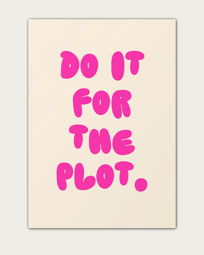 Hot-Pink/Unframed
