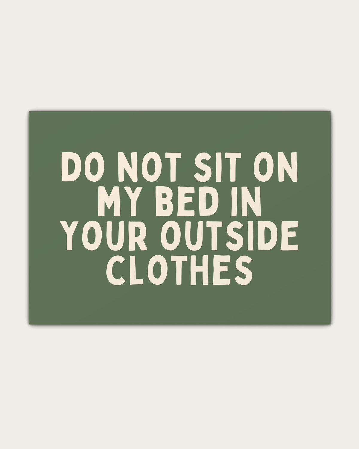 Olive-Green/Unframed