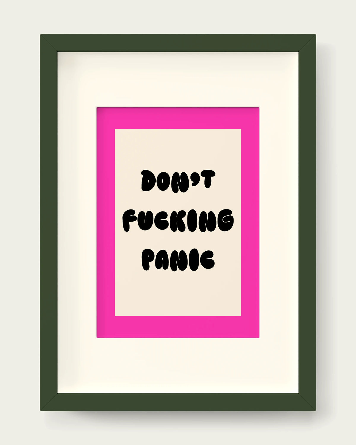 Hot-Pink/Dark Green+mount