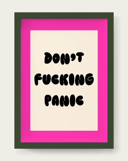 Hot-Pink/Dark Green