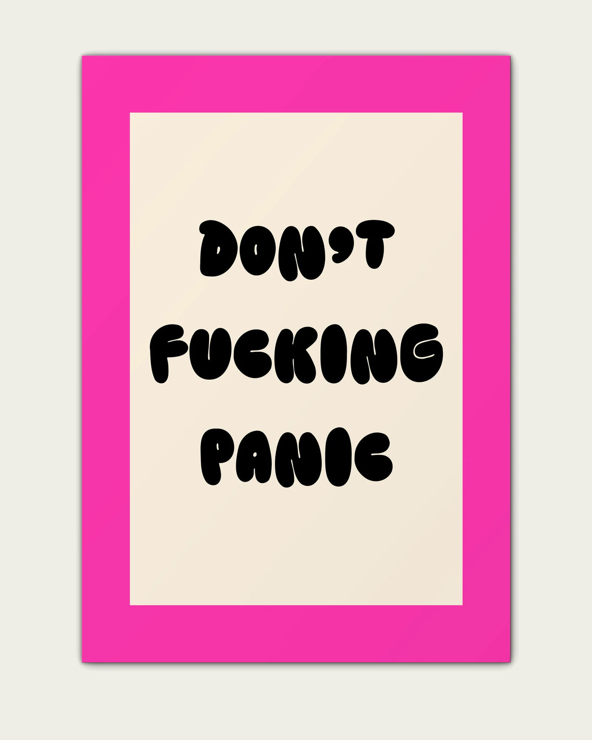 Hot-Pink/Unframed