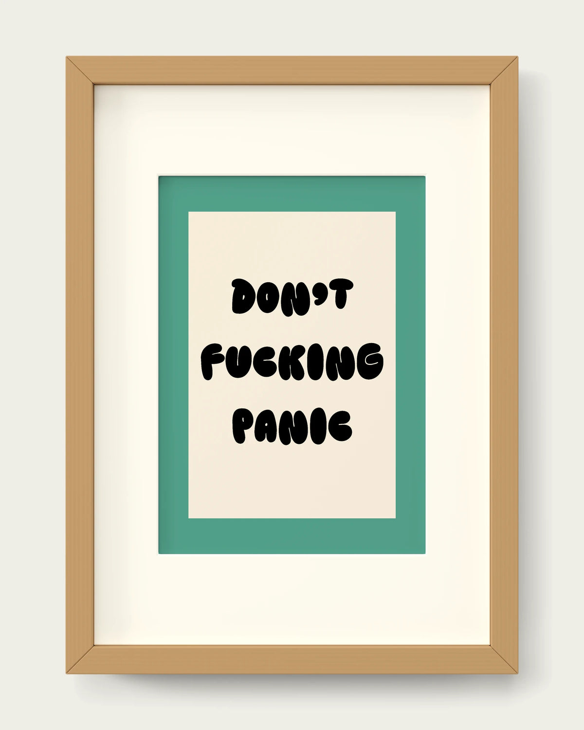 Vivid-Teal/Oak+mount