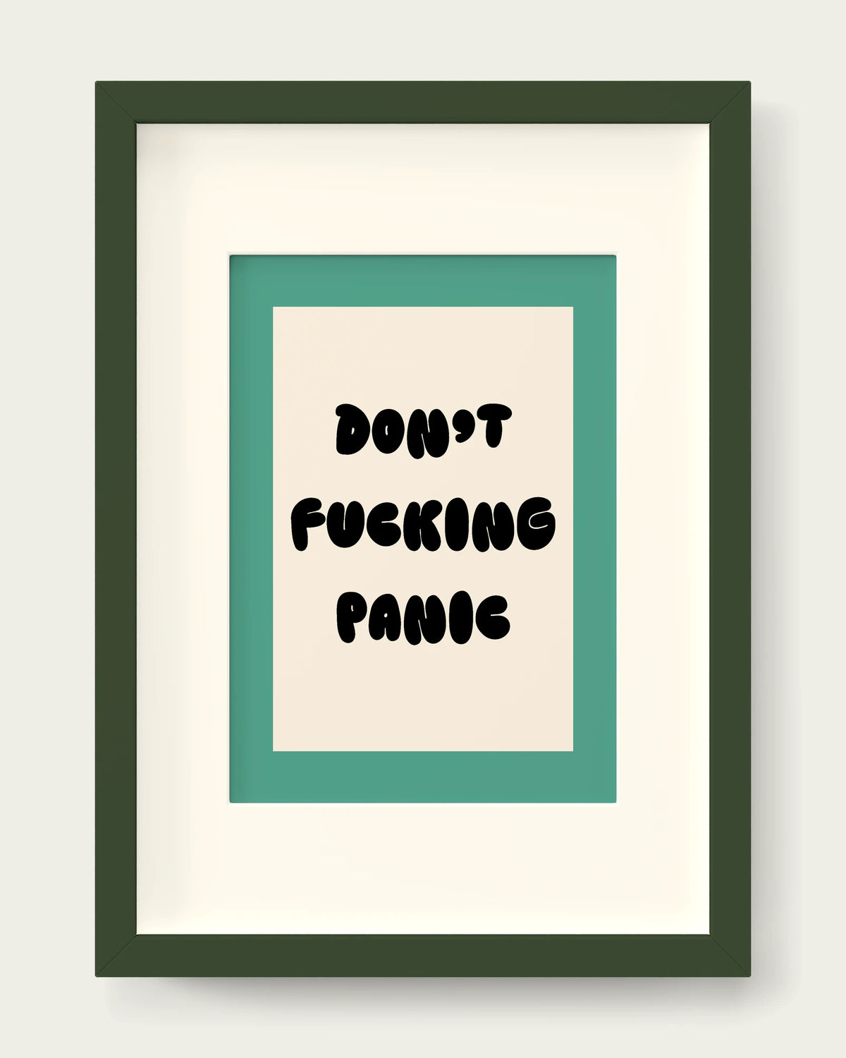 Vivid-Teal/Dark Green+mount