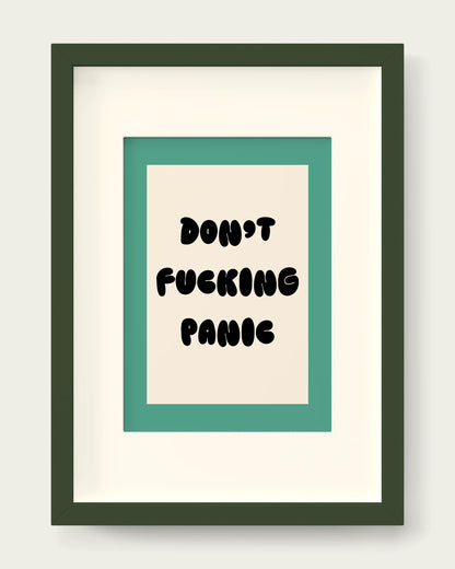 Vivid-Teal/Dark Green+mount