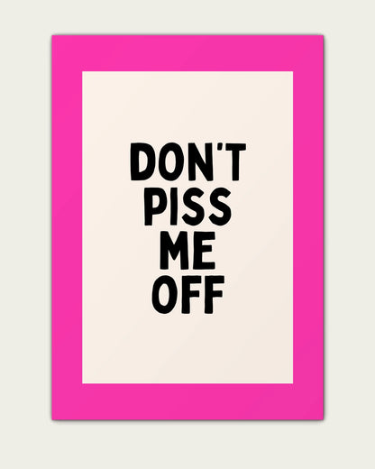 Hot-Pink/Unframed