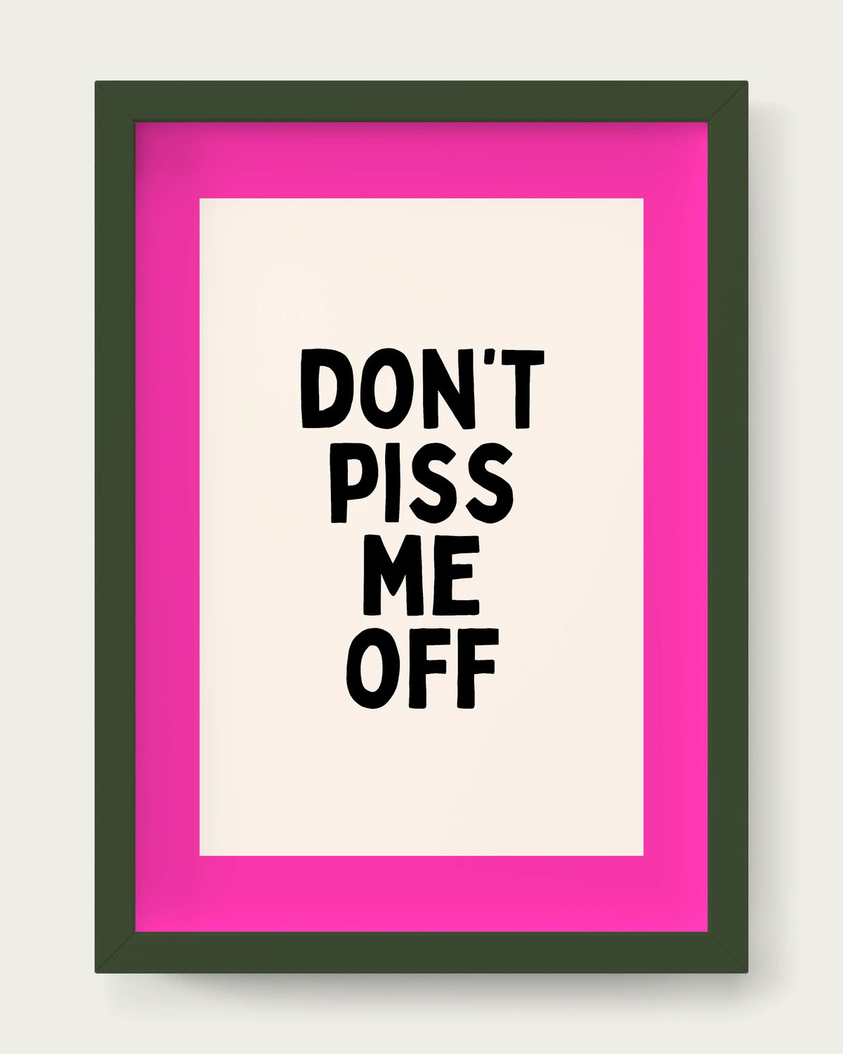 Hot-Pink/Dark Green