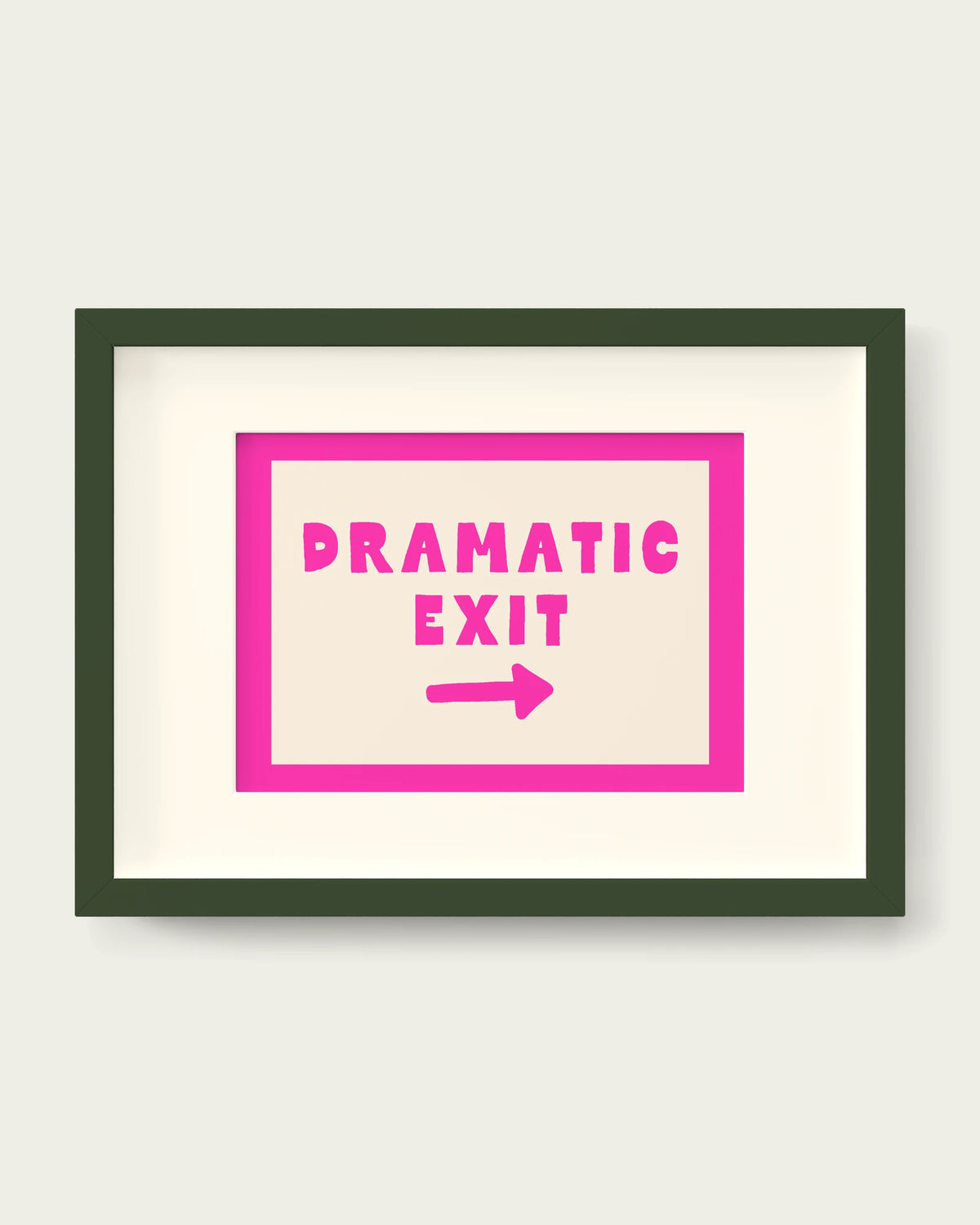 Hot-Pink/Dark Green+mount
