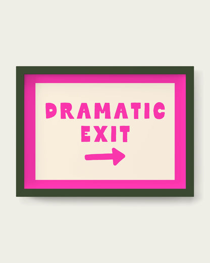 Hot-Pink/Dark Green