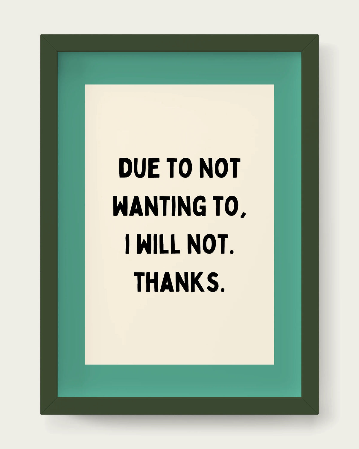 Vivid-Teal/Dark Green