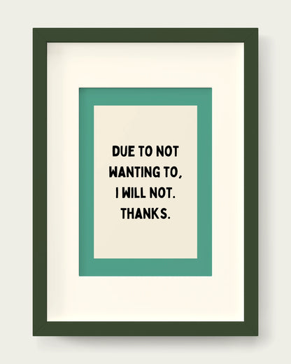 Vivid-Teal/Dark Green+mount