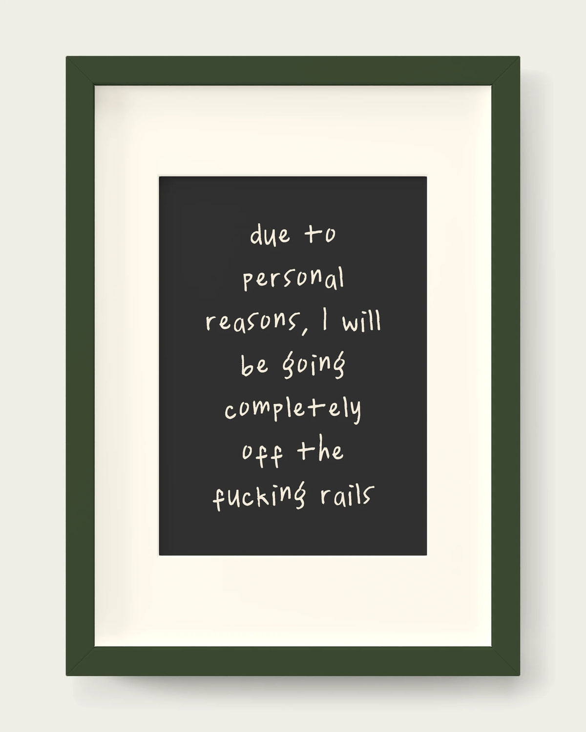 Charcoal/Dark Green+mount