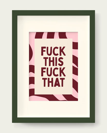 Plum-&-Milkshake/Dark Green+mount