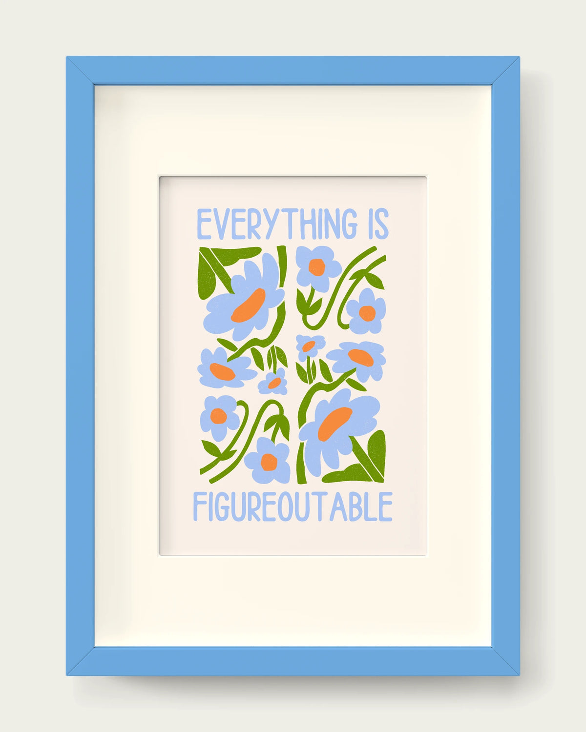 Cornflower/Sky Blue+mount