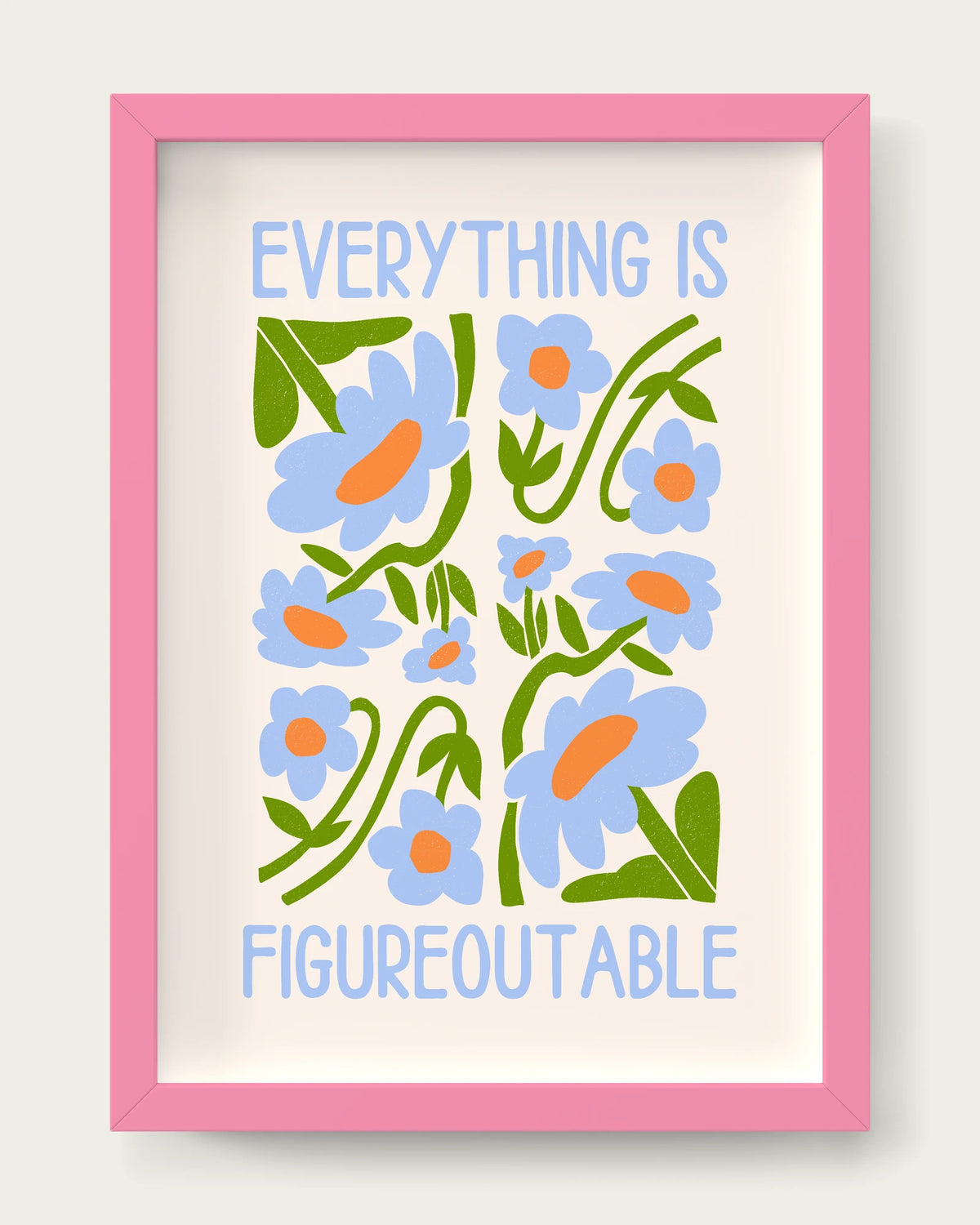 Cornflower/Pink