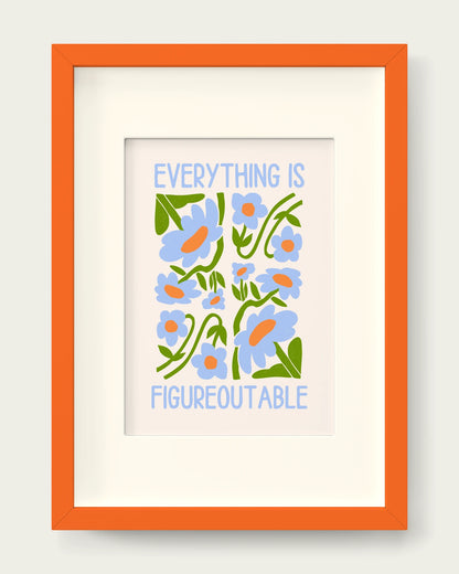 Cornflower/Orange+mount