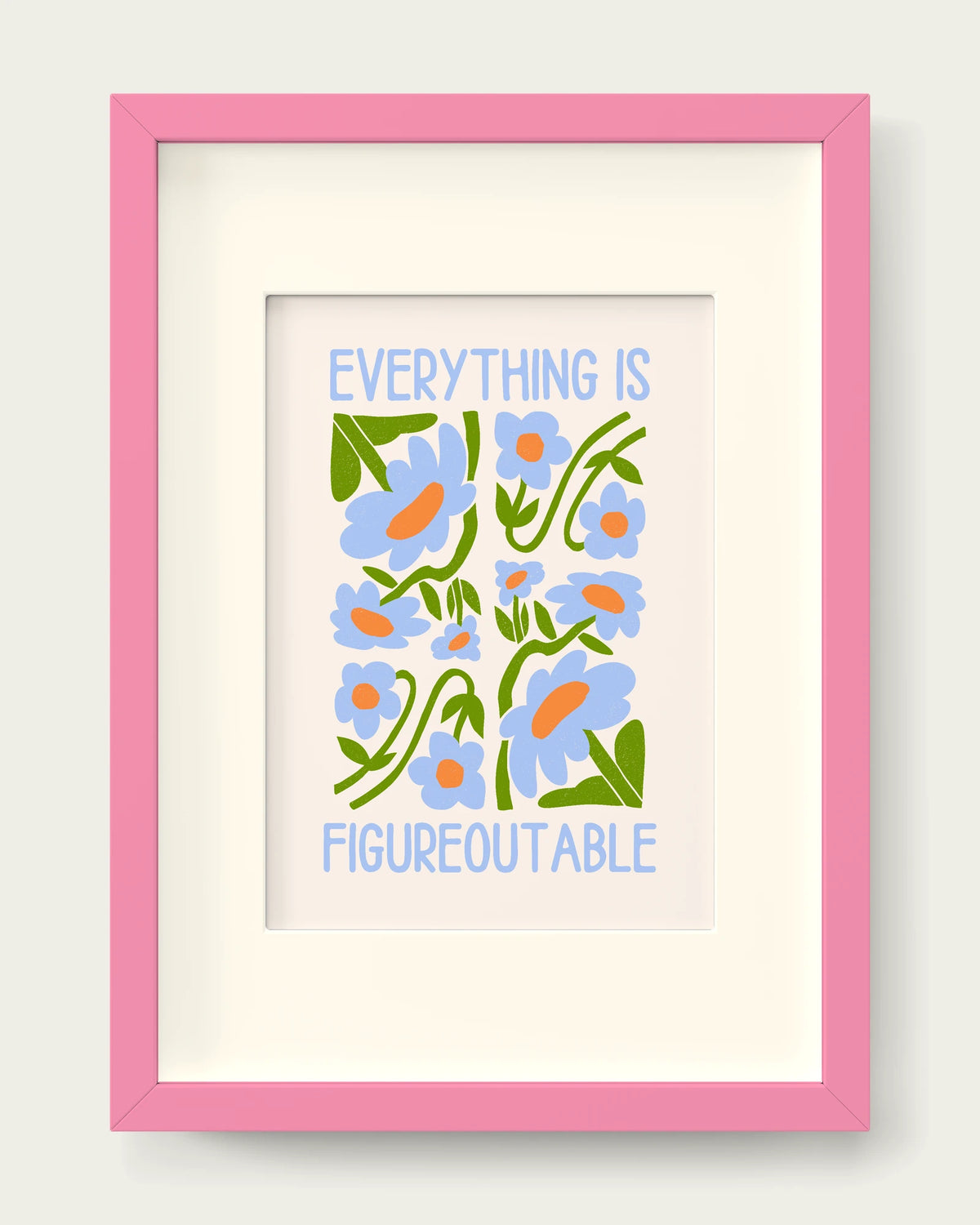 Cornflower/Pink+mount