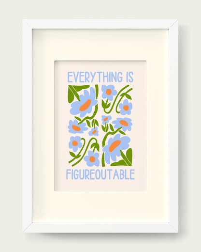 Cornflower/White+mount