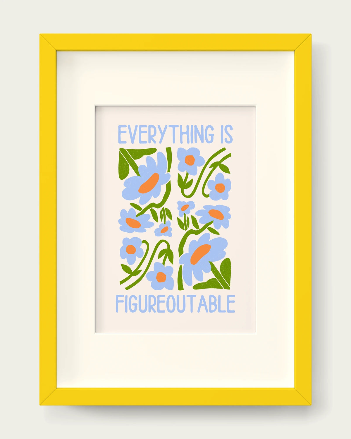 Cornflower/Yellow+mount