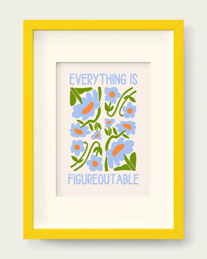 Cornflower/Yellow+mount