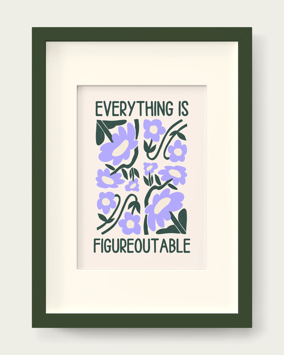 Forest-Green-&-Lilac/Dark Green+mount
