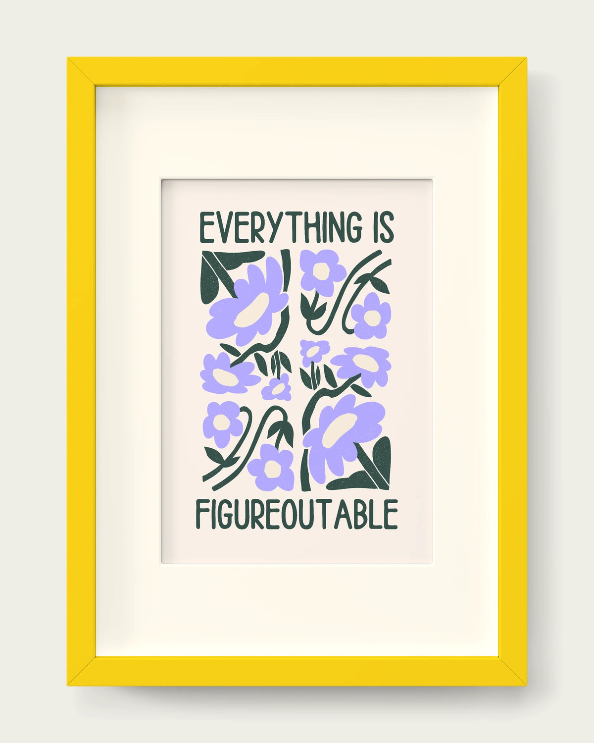 Forest-Green-&-Lilac/Yellow+mount