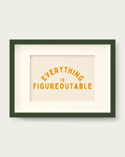 Mustard/Dark Green+mount
