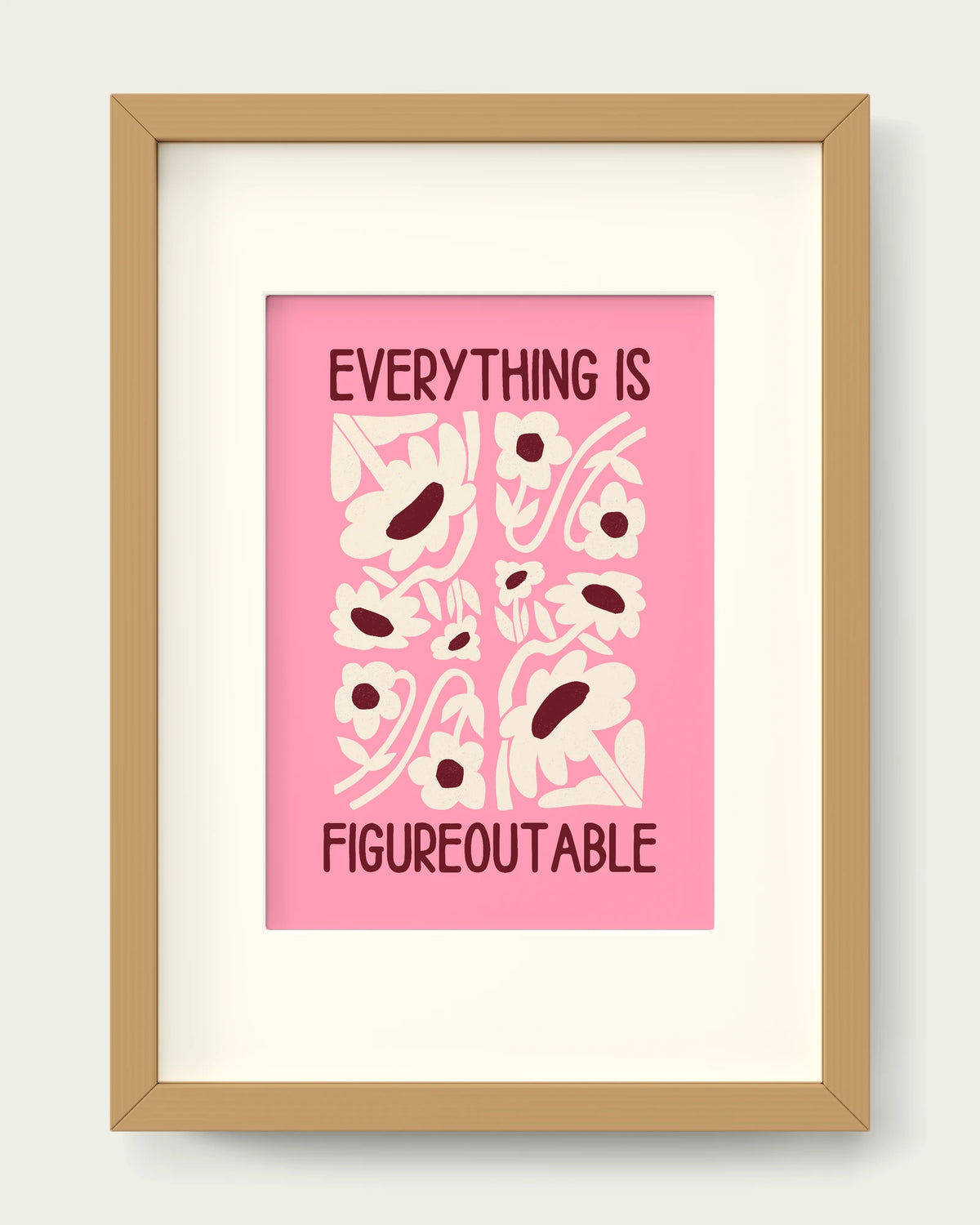 Plum-&-Blush-Pink/Oak+mount