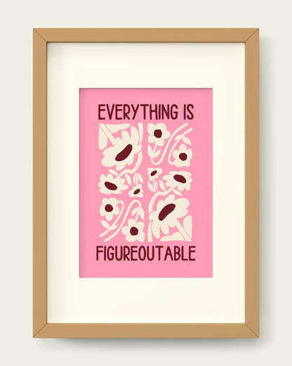 Plum-&-Blush-Pink/Oak+mount